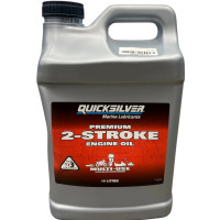 Масло для 2-тактных моторов Quicksilver Premium TC-W3, 10 л