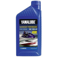 4-тактное минеральное масло Yamalube 4W Watercraft 10W-40 для гидроциклов, 1 л