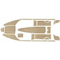 Комплект палубного покрытия из Eva Teak, для катера Phoenix 600HT