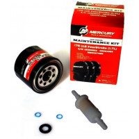 Набор для ТО 4-тактных моторов Mercury F75, F80, F90, F100, F115 (1,7 л, 300 часов)