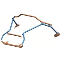 Силовая защита капота и ложемент для ружья для снегохода Yamaha VK 540 III / IV / V